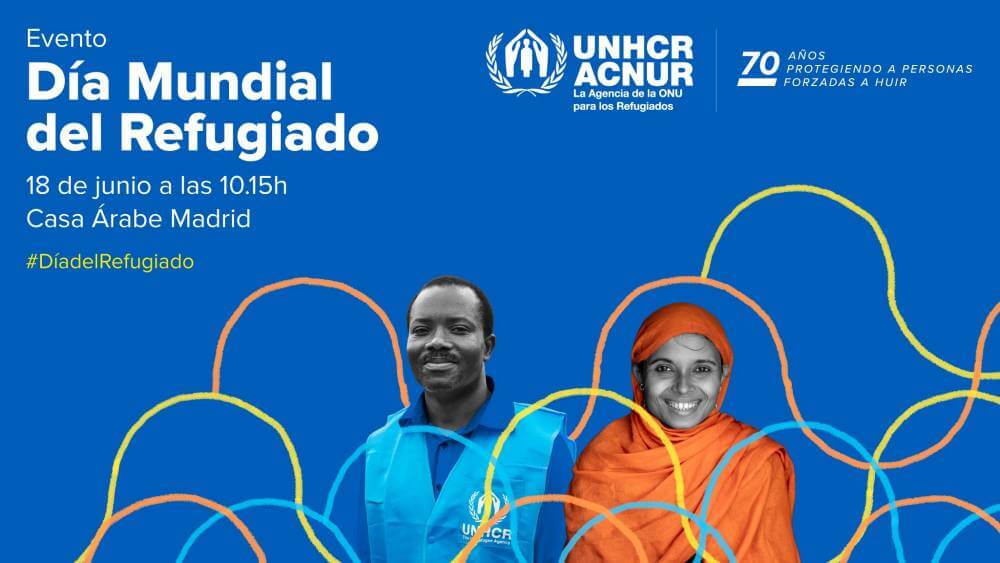 ACNUR dia mundial del refugiado 18 de junio