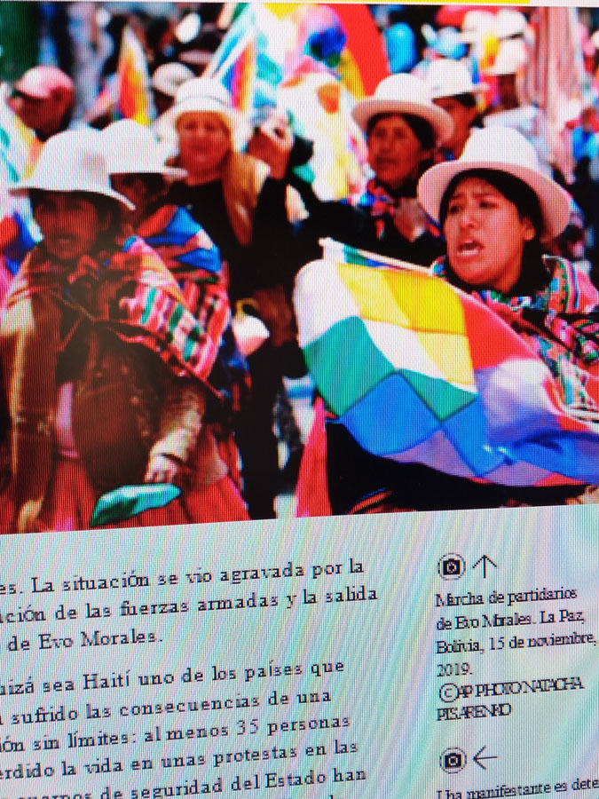 Amnistia internacional revista foto bolivia 2