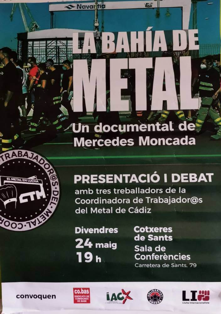 Lluita Internacionalista La bahia de metal un documental de Mercedes Moncada