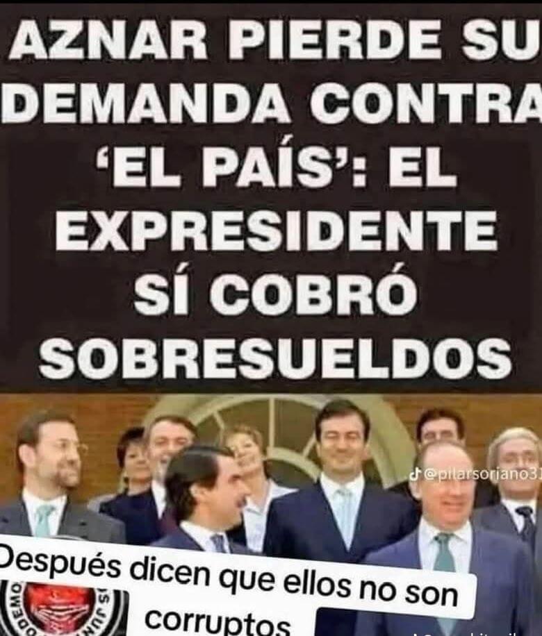 aznar si cobro sobresueldos 5bf4984351622b5edf620d3ccf4171b5