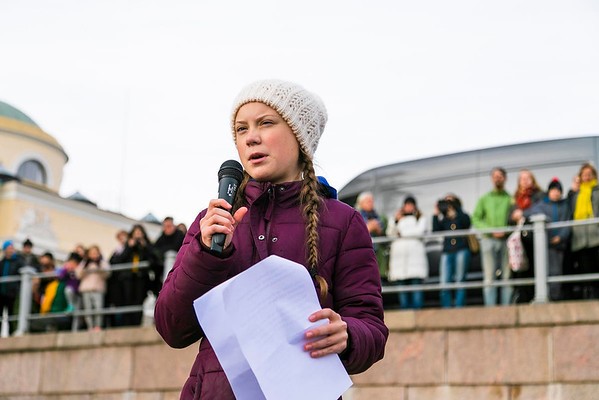 greenpeace foto de greta thunberg